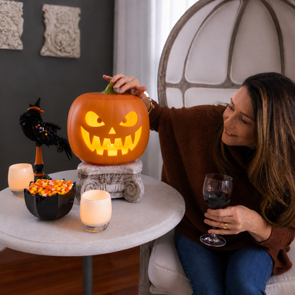Talking Animated Halloween Pumpkin