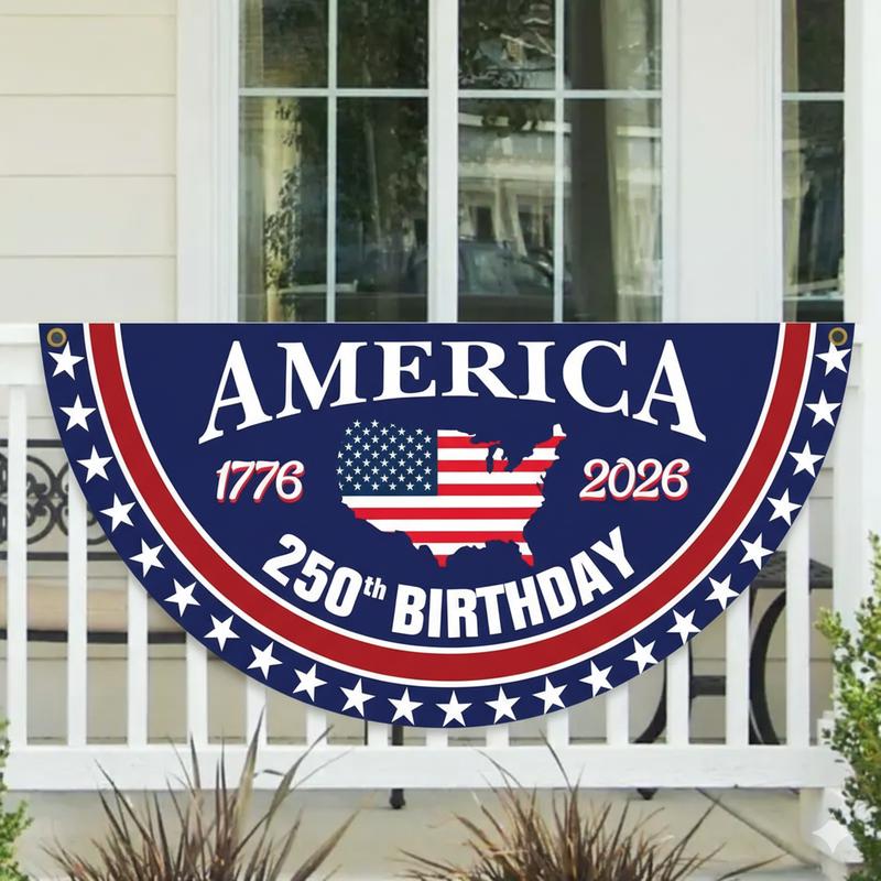 Celebrate America's 250th Birthday Banner