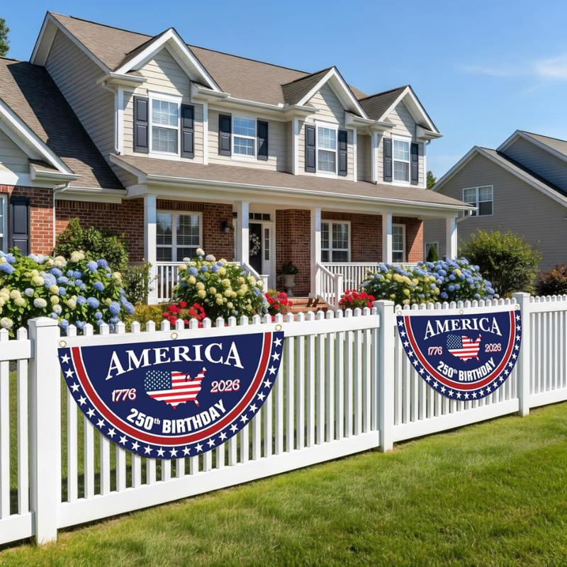 Celebrate America's 250th Birthday Banner